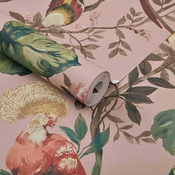 Bird Sonnet-Behang-Tapete-1838 wallcoverings-Selected Wallpapers