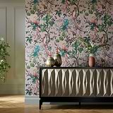 Bird Sonnet-Behang-Tapete-1838 wallcoverings-Selected Wallpapers