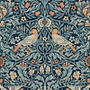 Bird-behang-Tapete-Morris & Co-Webb's Blue-Rol-217193-Selected Wallpapers