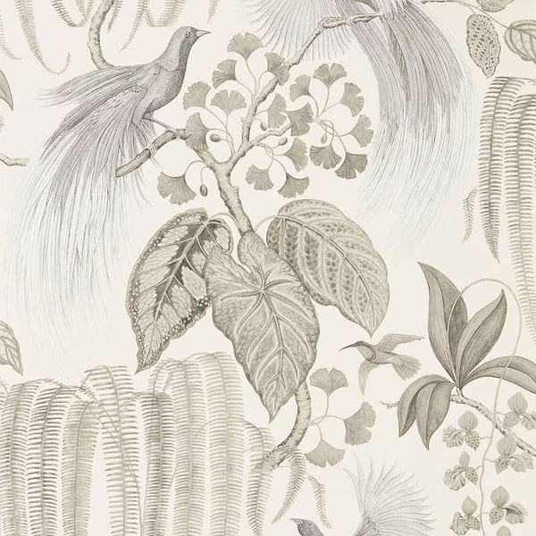 Bird of Paradise-behang-Tapete-Sanderson-Linen-Rol-216652-Selected Wallpapers