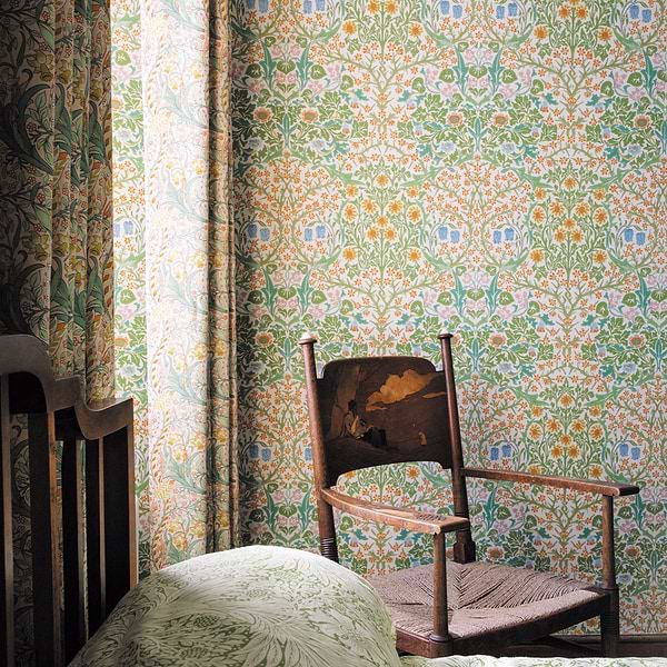 Blackthorn-Behang-Tapete-Morris & Co-Selected Wallpapers