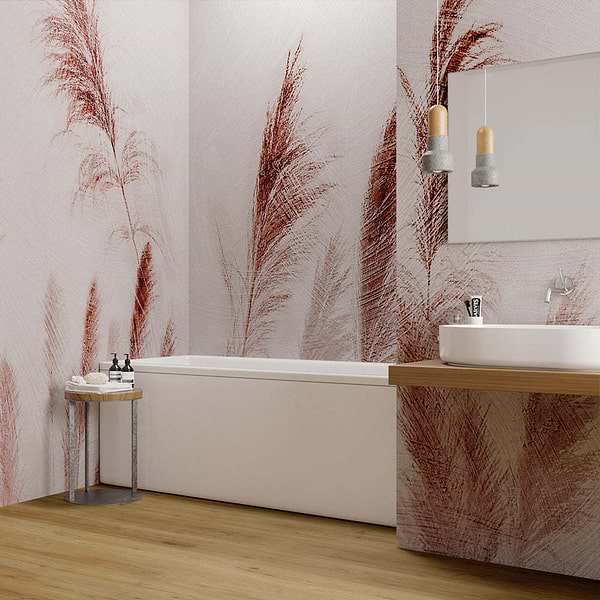 Blowin' in the Wind-Behang-Tapete-Inkiostro Bianco-Selected Wallpapers