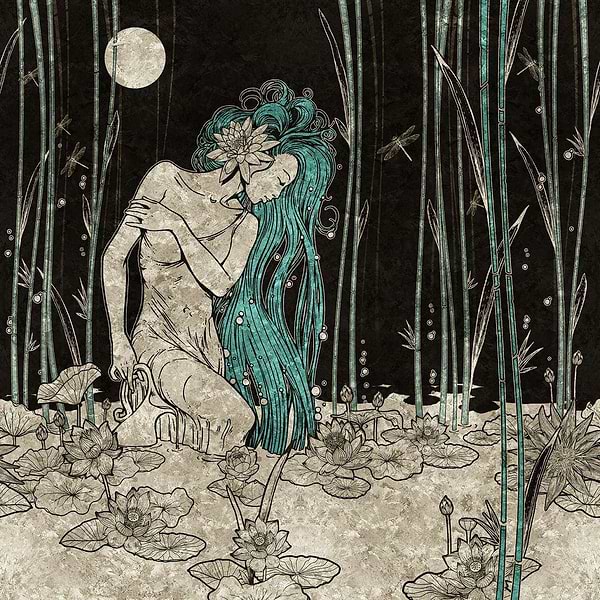 Bluemoon-behang-Tapete-Inkiostro Bianco-1-Gold Leaf-INKROJY1801-Selected Wallpapers