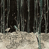 Bluemoon-behang-Tapete-Inkiostro Bianco-2-Gold Leaf-INKROJY1802-Selected Wallpapers