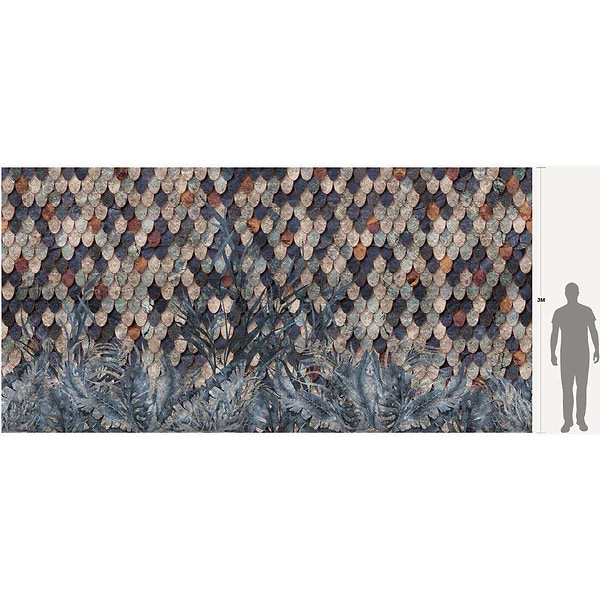 Bluescale-behang-Tapete-Inkiostro Bianco-Selected Wallpapers