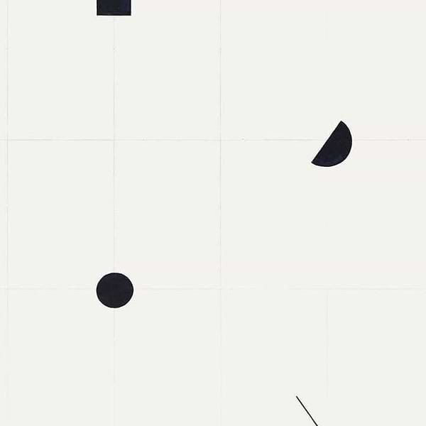 Bobby Clark - Shape Study-Behang-Tapete-Coordonne-Deep Navy-Rol-8000011N-Selected Wallpapers