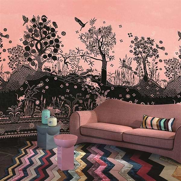 Bois Paradis-behang-Tapete-Designers Guild-Selected Wallpapers