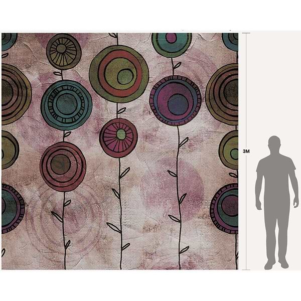 Bon Bon-behang-Tapete-Inkiostro Bianco-Selected Wallpapers