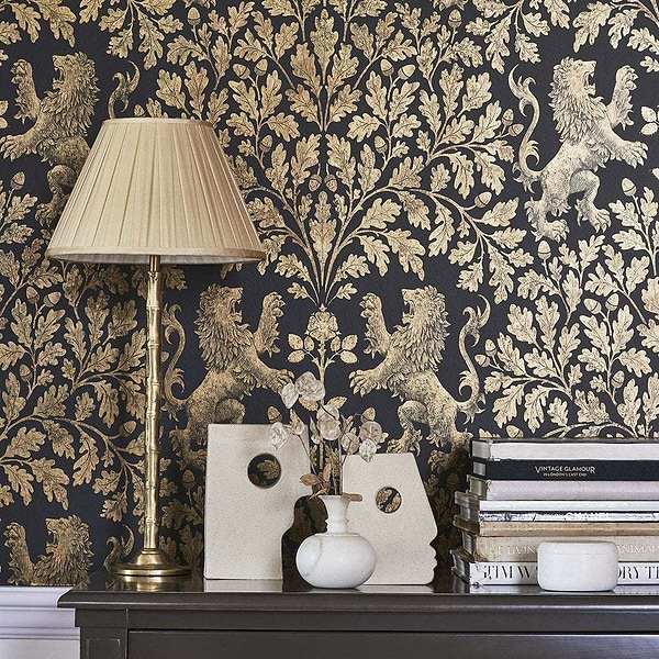 Boscobel Oak-behang-Tapete-Cole & Son-Selected Wallpapers