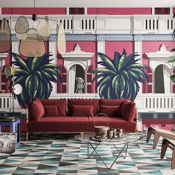 Boulevard-behang-Tapete-Inkiostro Bianco-Selected Wallpapers