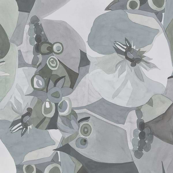 Bouquet-behang-Tapete-Glamora-2B-GlamDecor-GLXI472B-Selected Wallpapers