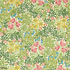 Bower-behang-Tapete-Morris & Co-Bough's Green/Rose-Rol-217205-Selected Wallpapers
