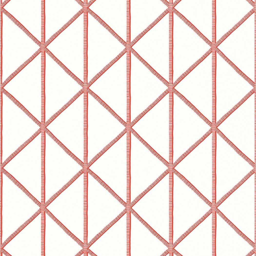 Box Kite-Behang-Tapete-Thibaut-Coral-Rol-T10137-Selected Wallpapers