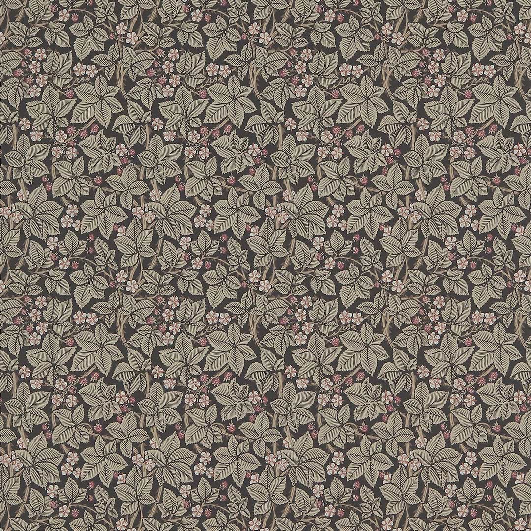 Bramble-behang-Tapete-Morris & Co-Charcoal-Rol-214699-Selected Wallpapers