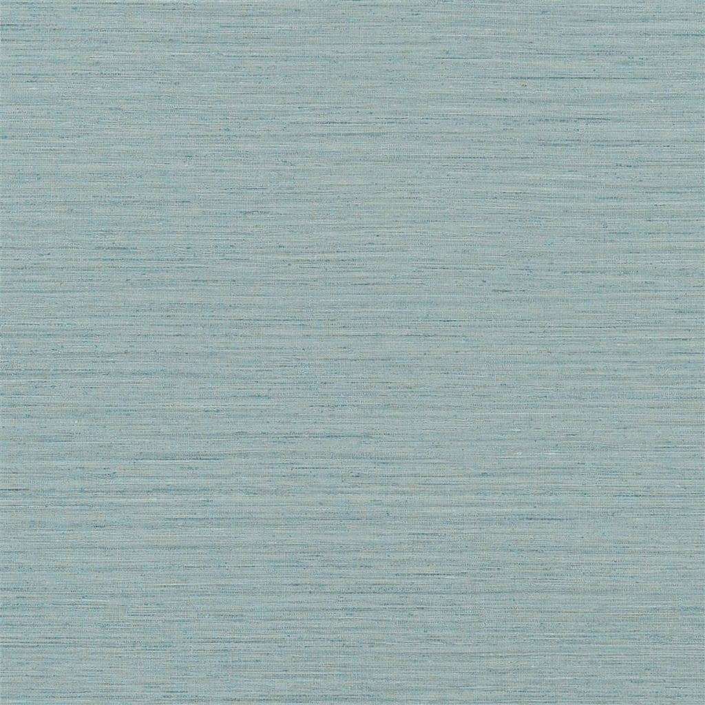 Brera Grasscloth-behang-Tapete-Designers Guild-Duck Egg-Rol-PDG1120/17-Selected Wallpapers