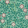 Briar Rose-behang-Little Greene-Green Verditer-Rol-0263BRGVERD-Selected Wallpapers