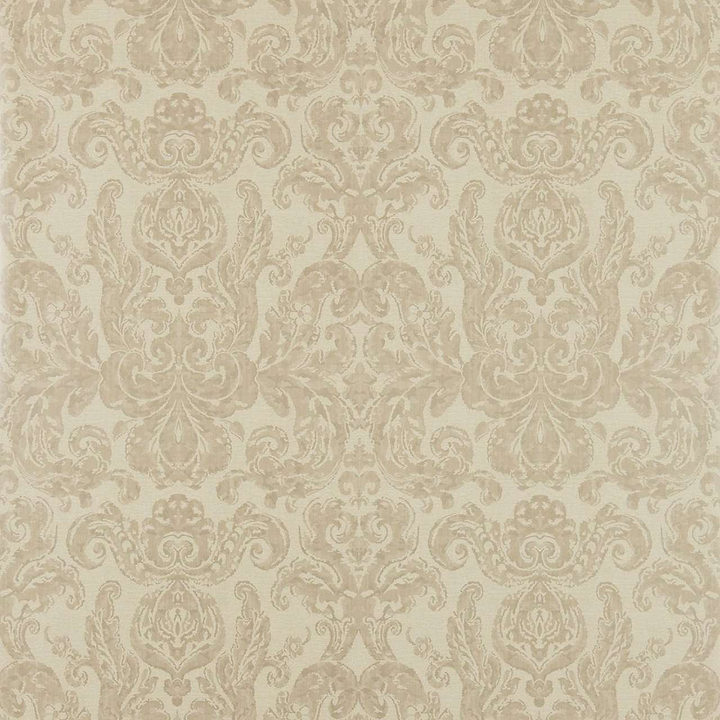 Brocatello-behang-Tapete-Zoffany-Taupe-Rol-312010-Selected Wallpapers