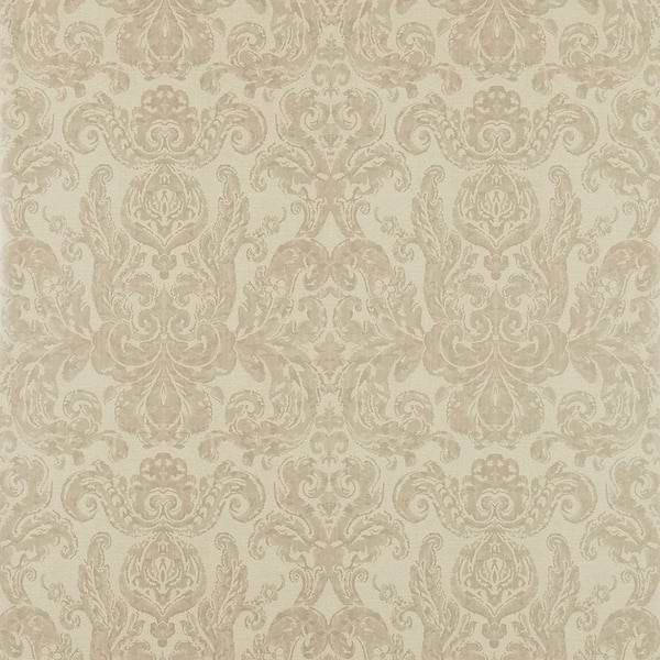 Brocatello-behang-Tapete-Zoffany-Taupe-Rol-312010-Selected Wallpapers