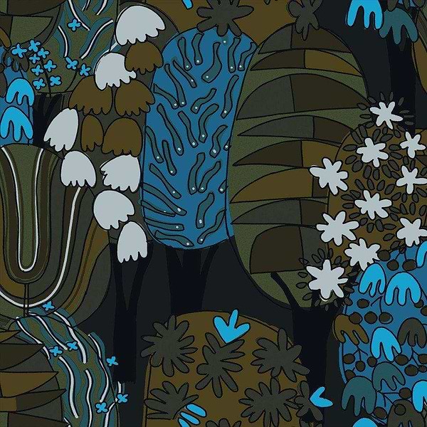 Brocéliande-behang-Tapete-Elitis-5-Rol-TP 322 05-Selected Wallpapers