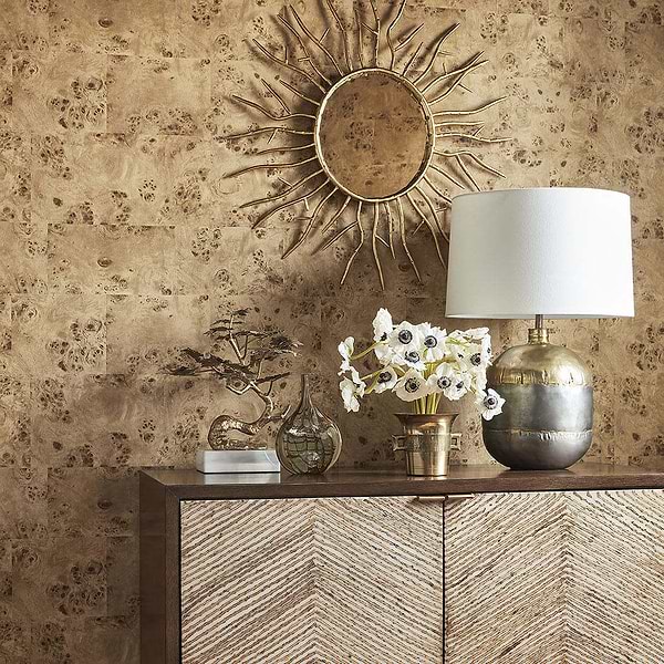 Burlwood Block-Behang-Tapete-Thibaut-Selected Wallpapers