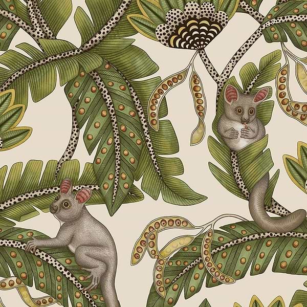 Bush Baby-Behang-Tapete-Cole & Son-Stone-Rol-119/7032-Selected Wallpapers