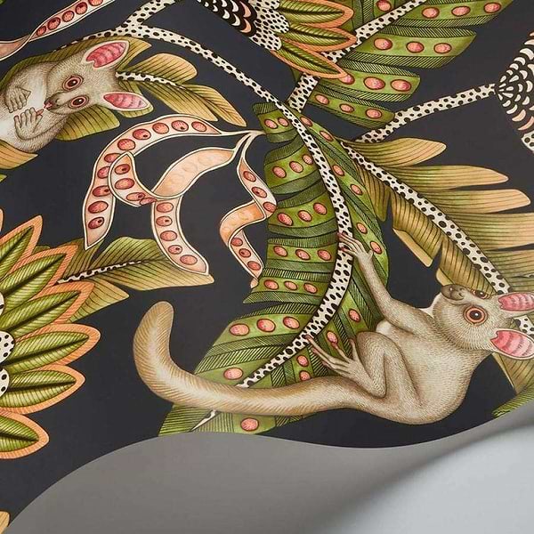 Bush Baby-Behang-Tapete-Cole & Son-Selected Wallpapers