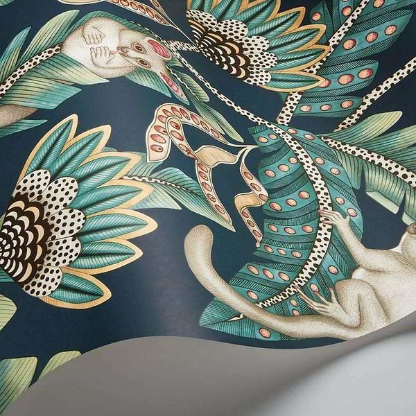 Bush Baby-Behang-Tapete-Cole & Son-Selected Wallpapers
