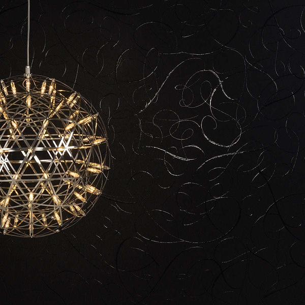 Calligraphy Bird-behang-Tapete-Moooi-Selected Wallpapers