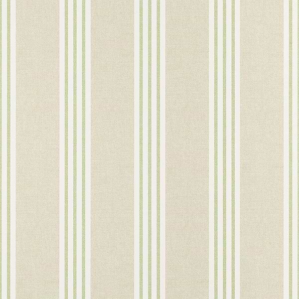 Canvas Stripe-Behang-Tapete-Thibaut-Green-Rol-T13361-Selected Wallpapers