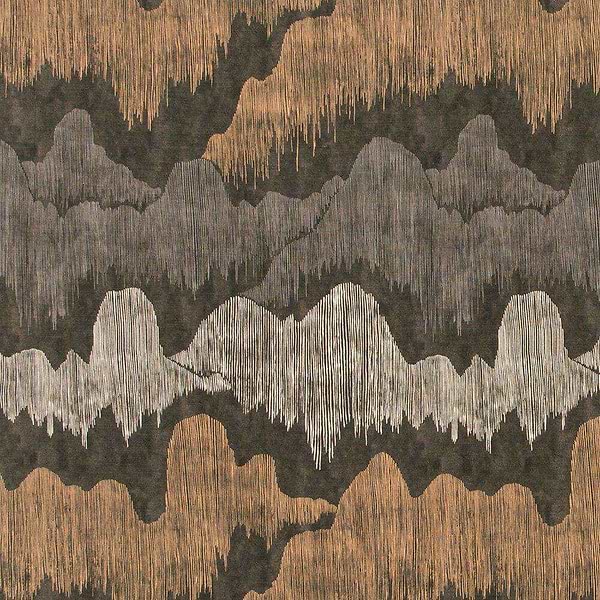 Cascadia stof-Fabric-Tapete-Kelly Wearstler-Noir-Meter (M1)-GWF-3755.811-Selected Wallpapers