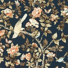 Caverley-behang-Tapete-Sanderson-Indigo Blue/Rowan Berry-Rol-217037-Selected Wallpapers