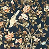 Caverley-behang-Tapete-Sanderson-Indigo Blue/Rowan Berry-Rol-217037-Selected Wallpapers