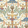 Chamber Angels-behang-Tapete-Cole & Son-Cerulean Sky, Rouge & Marigold-Rol-118/12028-Selected Wallpapers