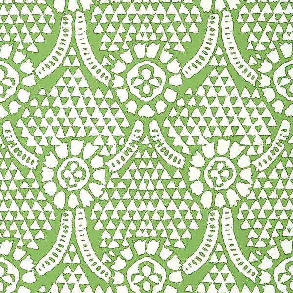 Chamomile-Behang-Tapete-Thibaut-Green-Rol-T14318-Selected Wallpapers