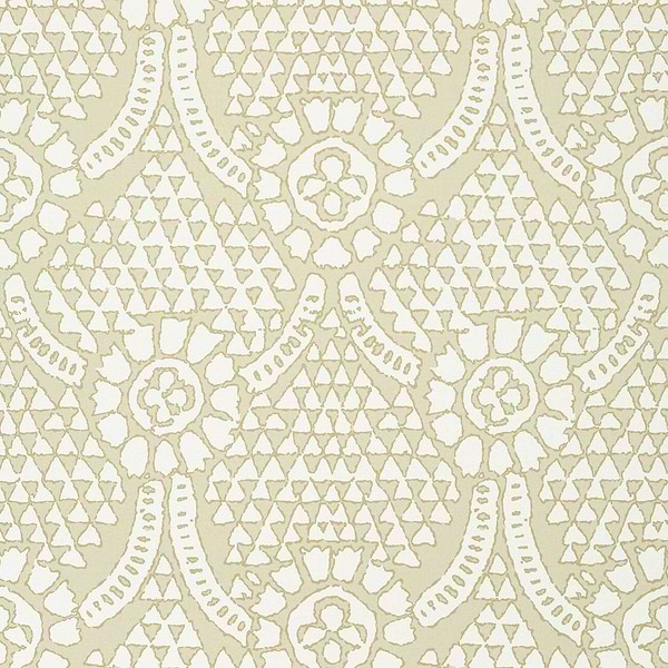 Chamomile-Behang-Tapete-Thibaut-Beige-Rol-T14319-Selected Wallpapers