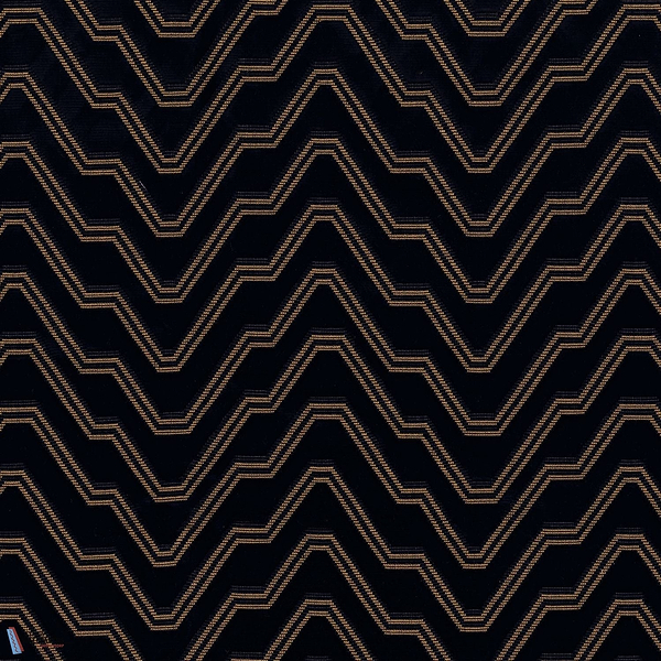 Chanut stof-Casamance-Noir-Meter (M1)-Selected-Wallpapers-Interiors