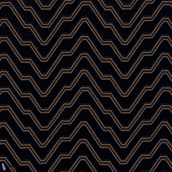 Chanut stof-Casamance-Noir-Meter (M1)-Selected-Wallpapers-Interiors