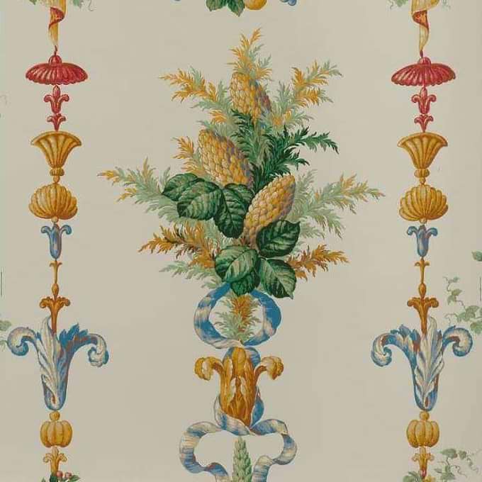 Chateaubriand-behang-Tapete-Boussac-Cream-W4671A01-Selected Wallpapers