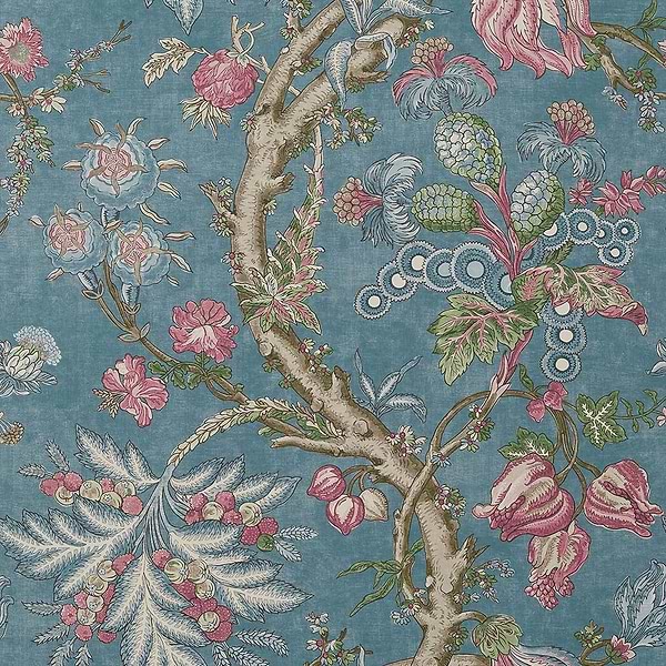 Chatelain-Behang-Tapete-Thibaut-Robin's Egg-Rol-T10847-Selected Wallpapers