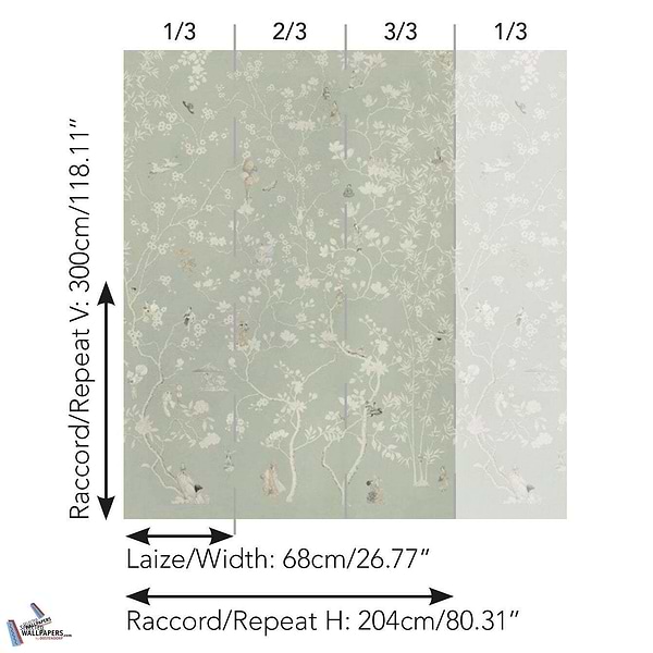 Cherry Kawasaki-Behang-Tapete-Pierre Frey-Selected Wallpapers