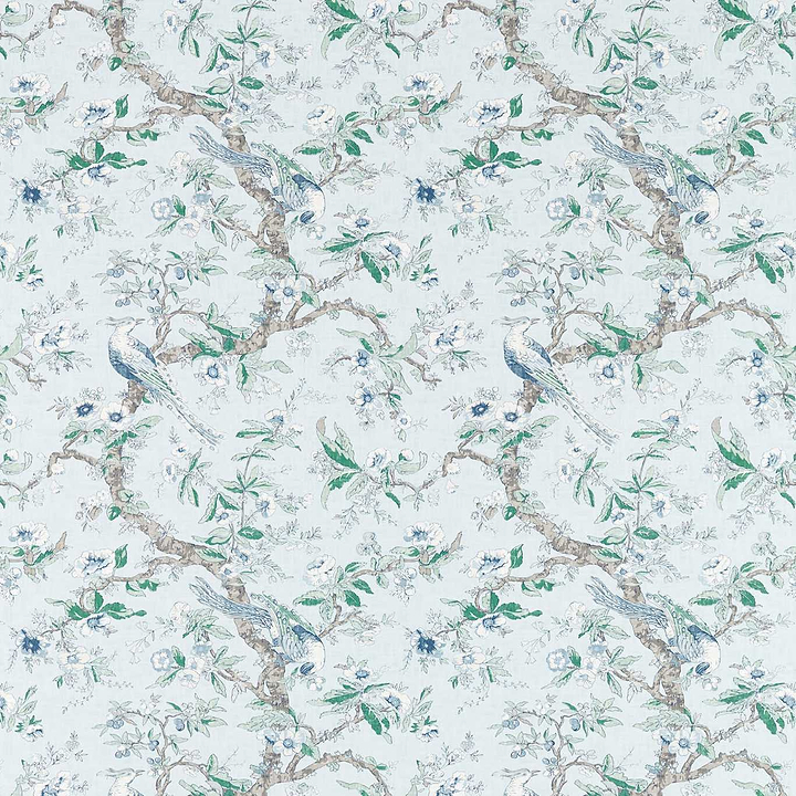 Chintz-Behang-Tapete-Zoffany-Blue Stone-Meter (M1)-313014-Selected Wallpapers