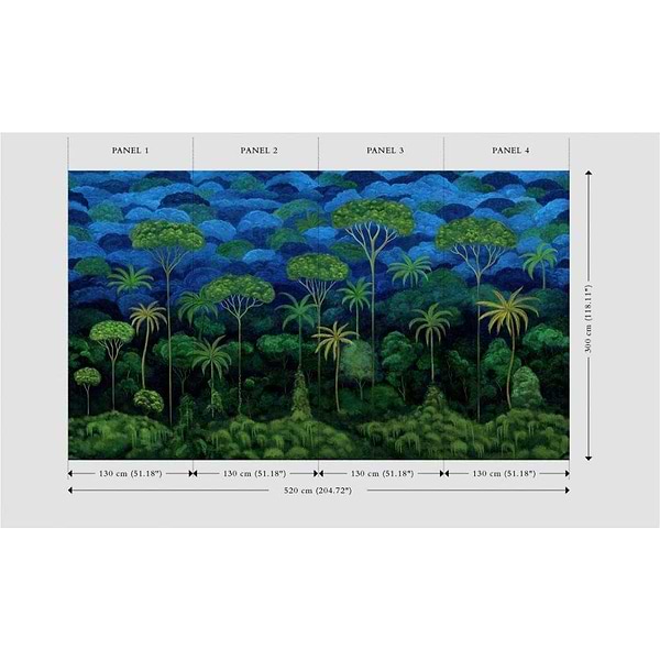 Ciel Tropical-behang-Tapete-Arte-Selected Wallpapers
