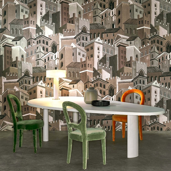 Citta di Castello-Behang-Tapete-Arte-Selected Wallpapers