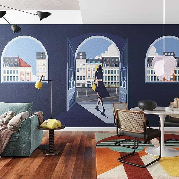 Classy-behang-Tapete-Inkiostro Bianco-Selected Wallpapers