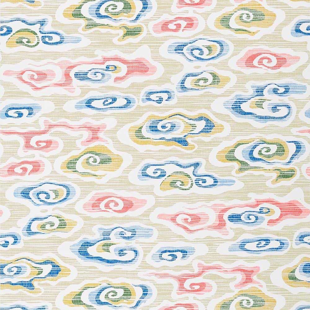 Clear Clouds-Behang-Tapete-Thibaut-Multi-Rol-T13319-Selected Wallpapers
