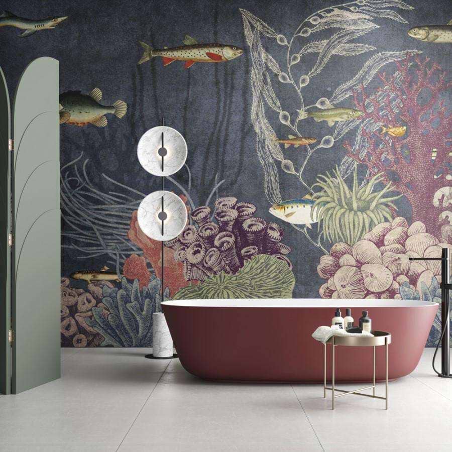 Contro Corrente-behang-Tapete-Inkiostro Bianco-Selected Wallpapers