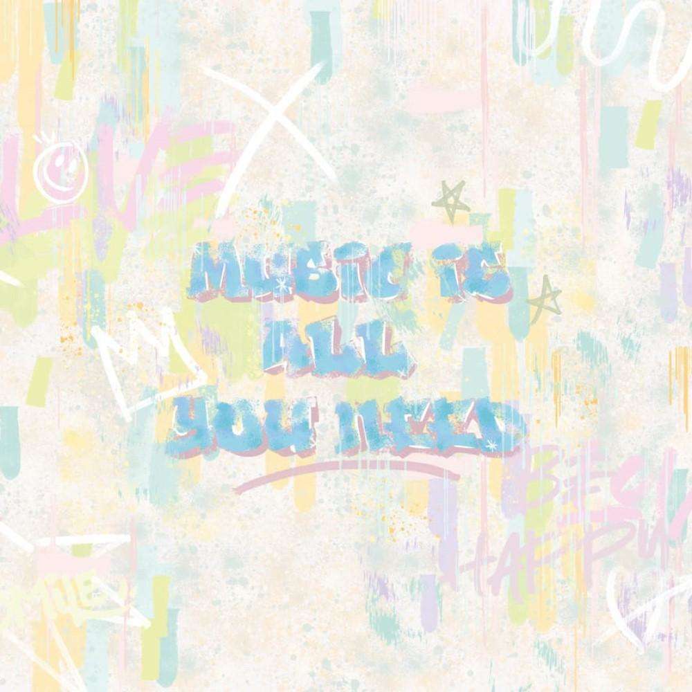 Cool Graffiti-behang-Tapete-Coordonne-Bubblegum-Non Woven-9700101-Selected Wallpapers