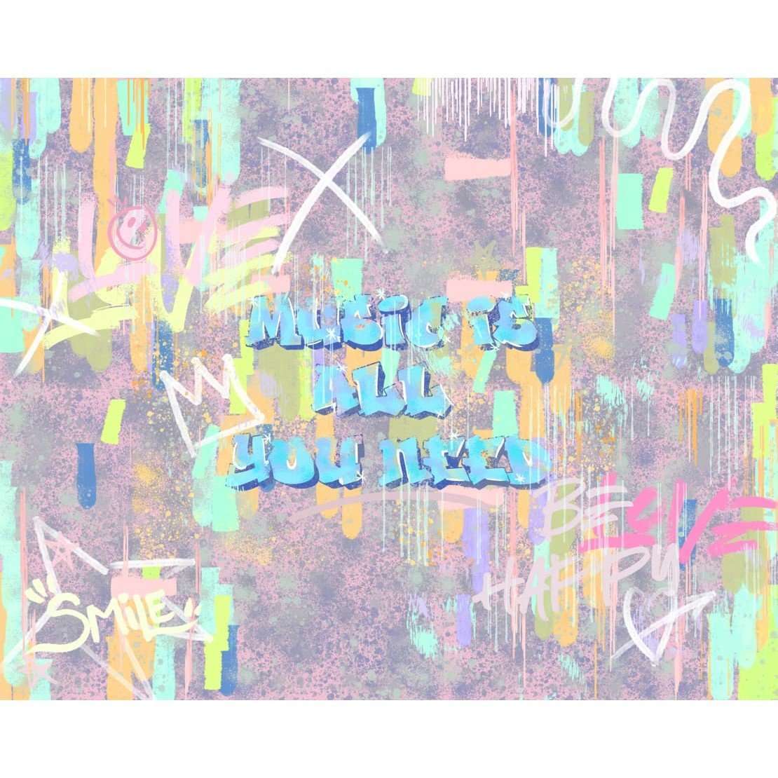 Cool Graffiti-behang-Tapete-Coordonne-Selected Wallpapers