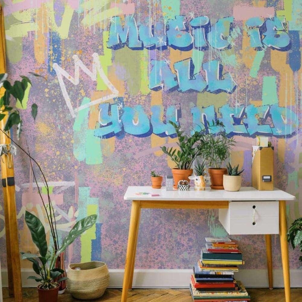 Cool Graffiti-behang-Tapete-Coordonne-Selected Wallpapers