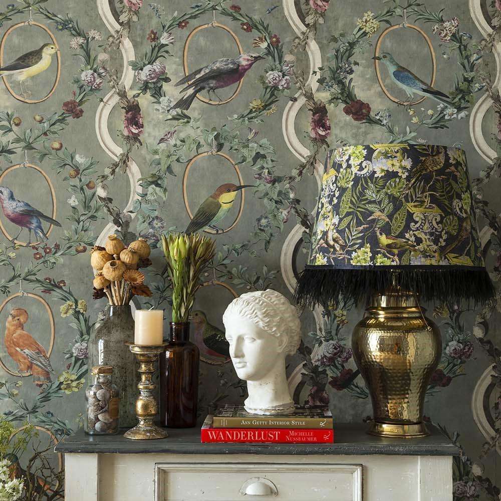 Countesse's Aviarium-behang-Tapete-Mind the Gap-Selected Wallpapers